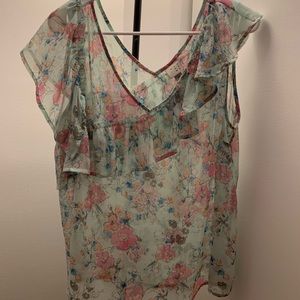 Cute excellent condition pastel color top